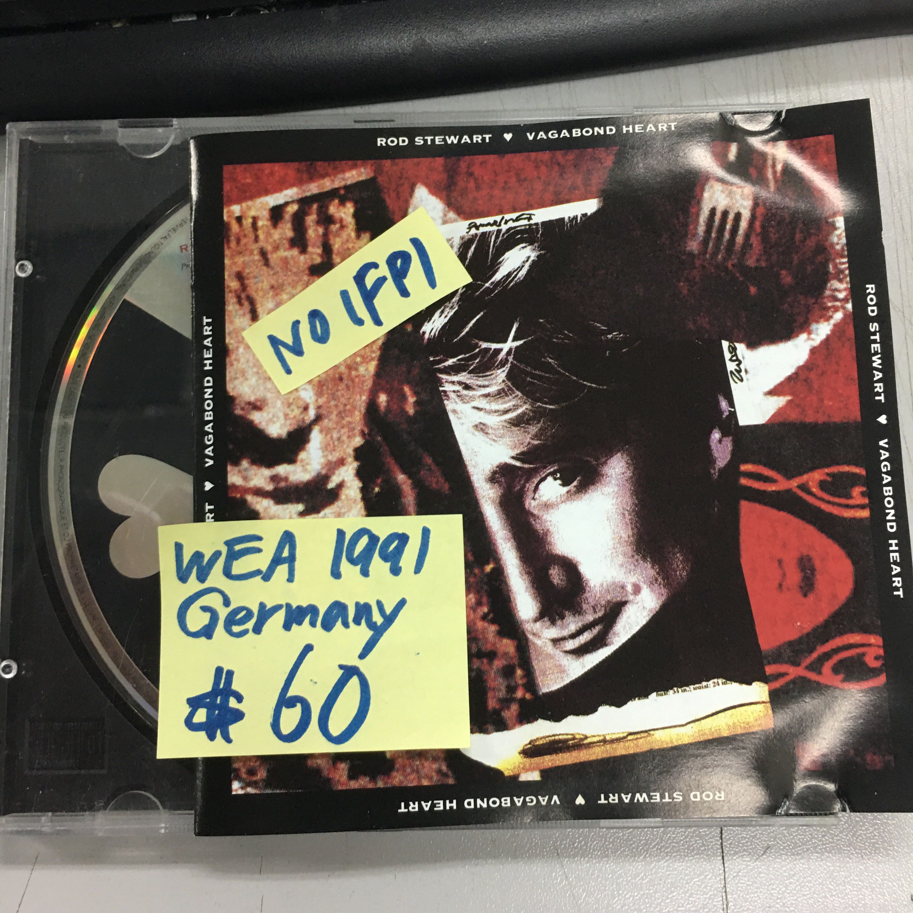 Centimeter uld svindler CD pop : Rod Stewart, Vagabond Heart, WEA German Pressing 1991, no IFPI,  音樂樂器& 配件, CD's, DVD's, & Other Media - Carousell