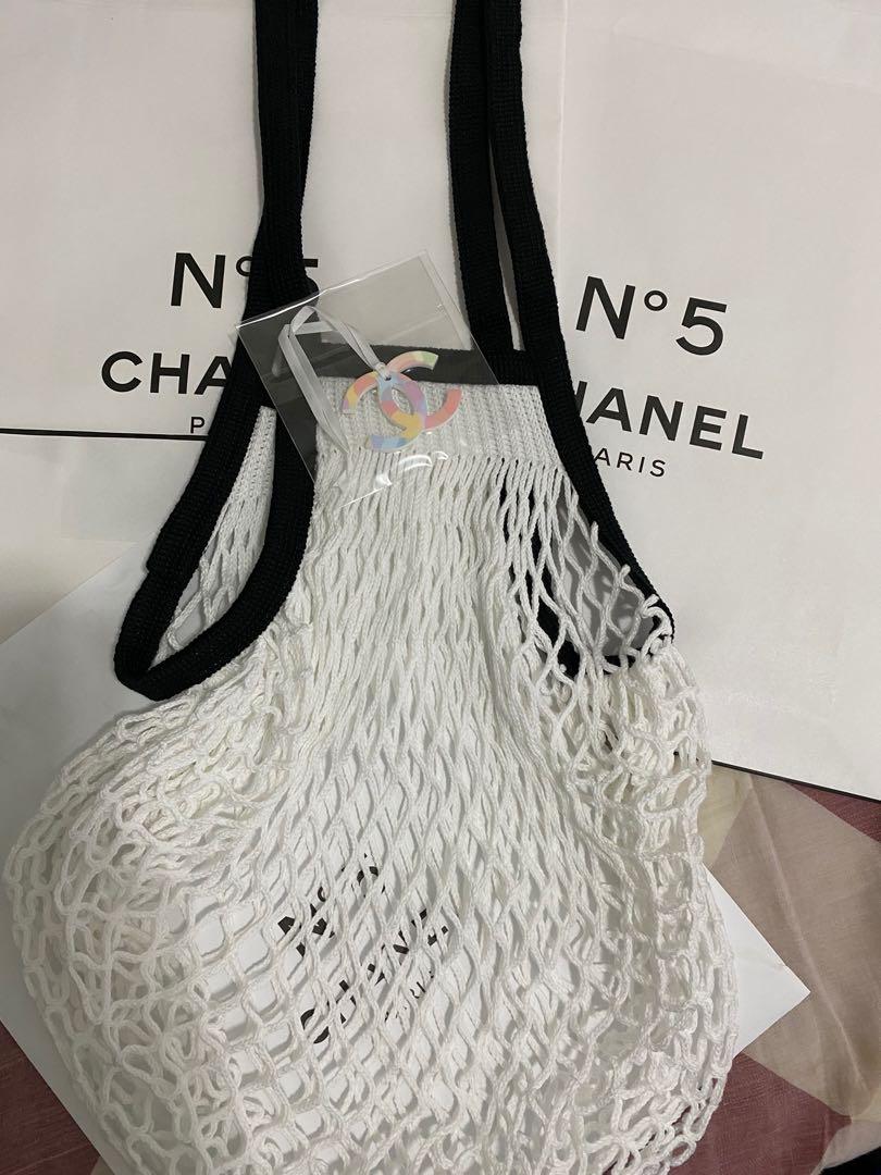 Chanel Factory 5 Bag魚網袋連cc掛飾 名牌 袋 銀包 Carousell