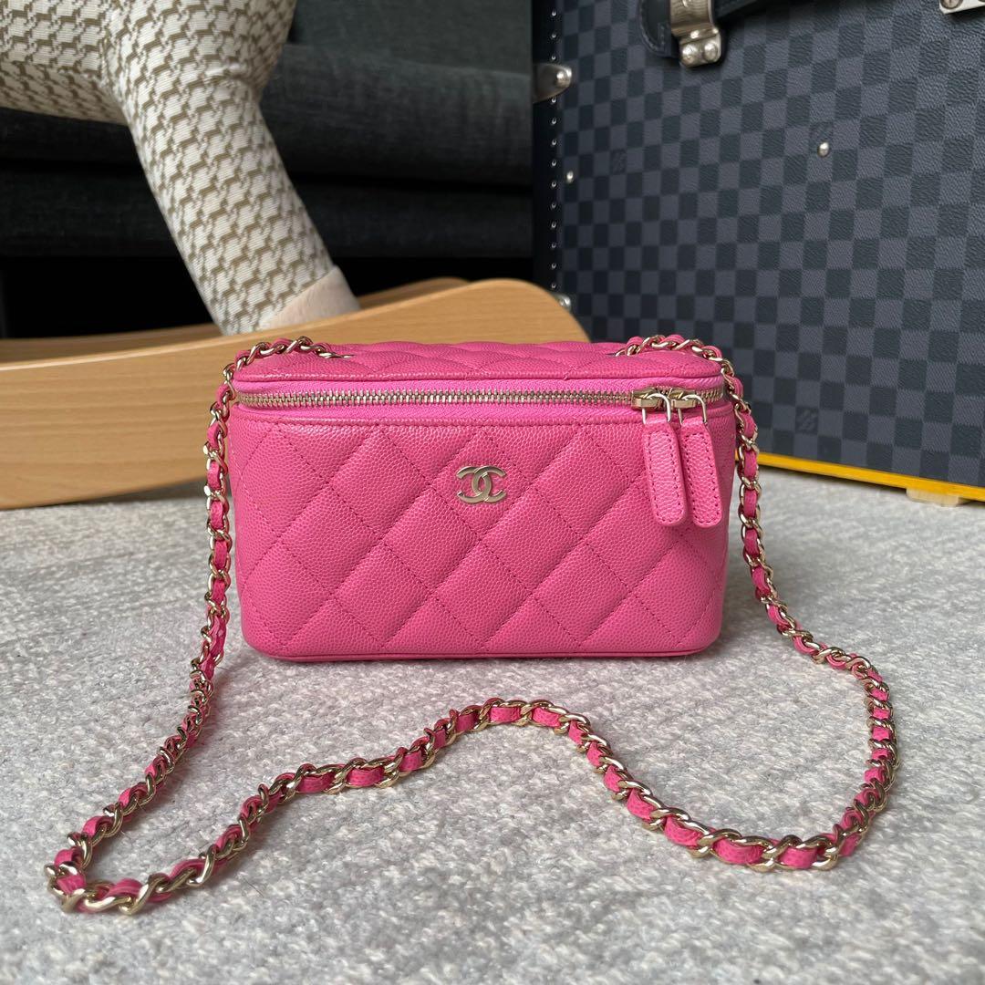 Chanel Mini Vanity Case, Luxury, Bags & Wallets on Carousell