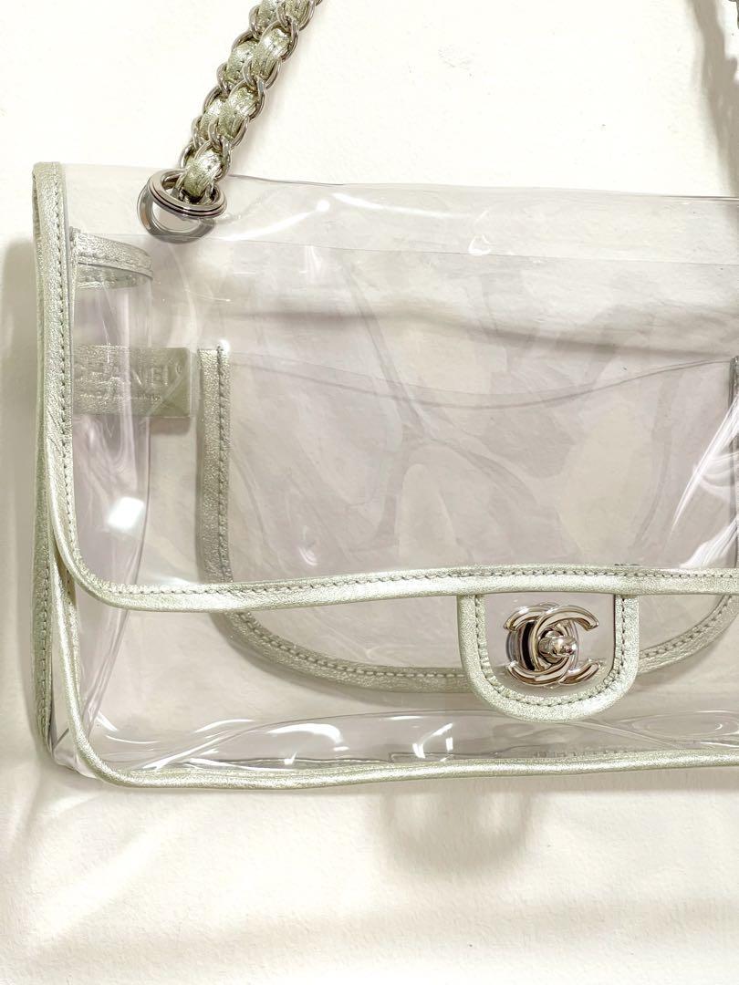 Chanel hotsell clear handbag