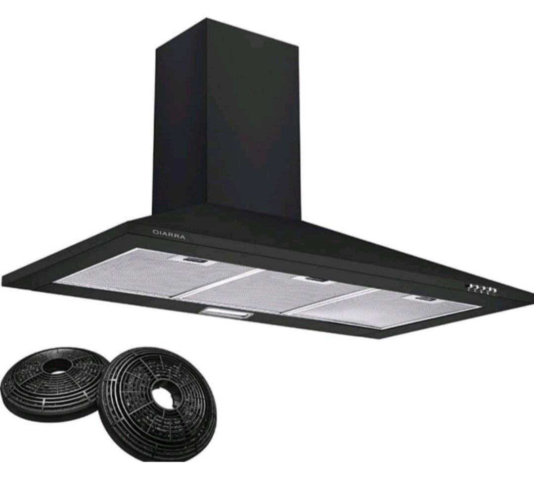 cooker hood with washable filters