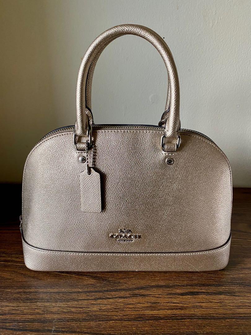 Coach mini sierra rose gold deals