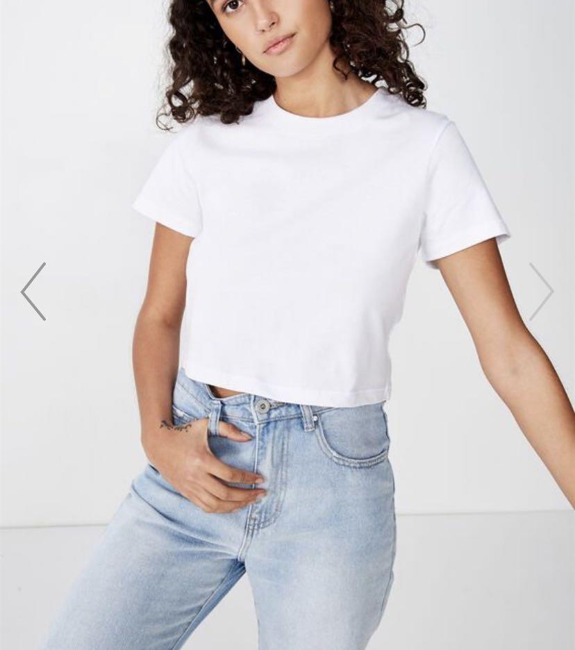 Baby tee hot sale cotton on