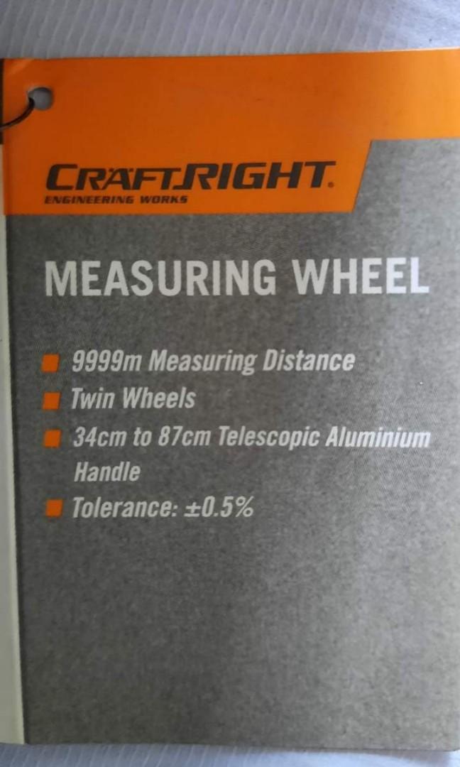 Craftright Measuring Wheel Commercial Industrial Construction