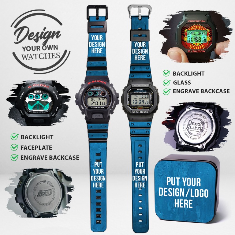 G shock clearance personalized