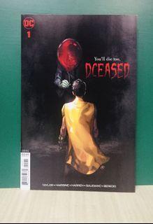 DCEASED #1 Horror Movie cover