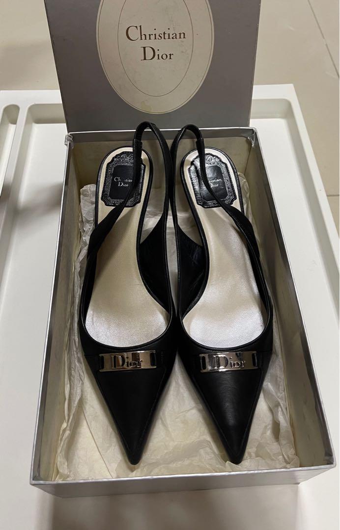 Authentic Vintage Christian Dior Shoes Genuine Leather  Etsy Australia