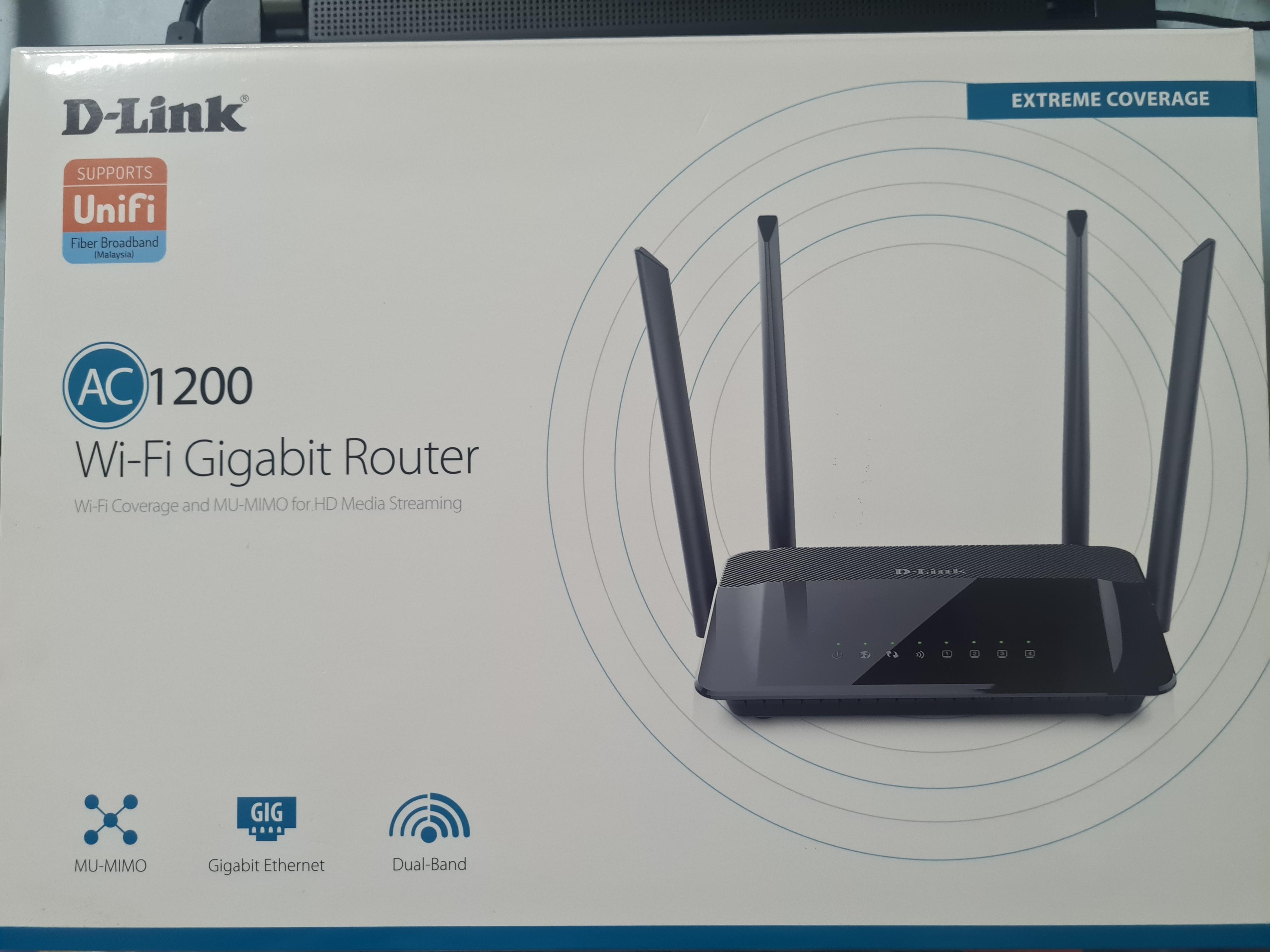 dlink unifi router
