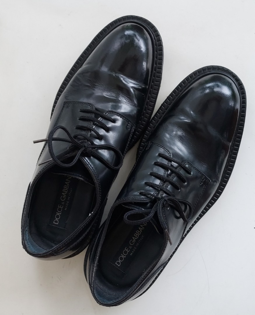 Dolce \u0026 Gabbana Chunky Derby Shoes, Men's Fashion, Footwear, Casual Shoes  on Carousell
