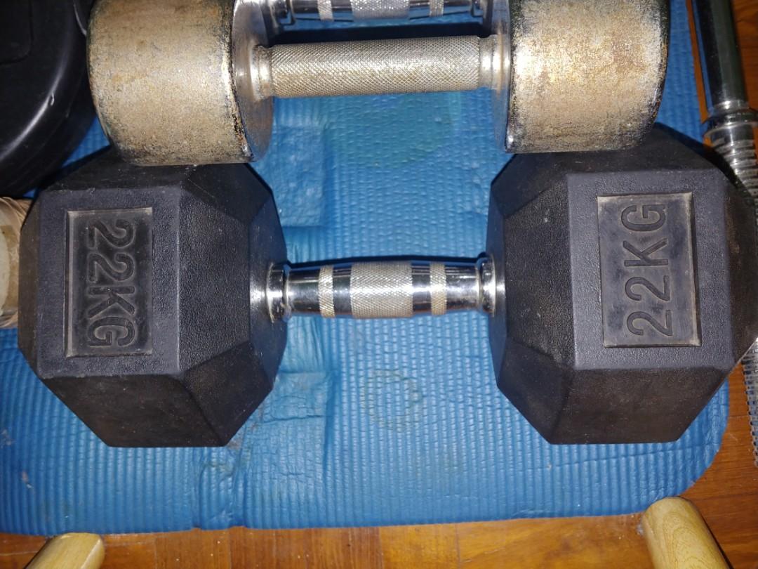 200 kg dumbbell clearance