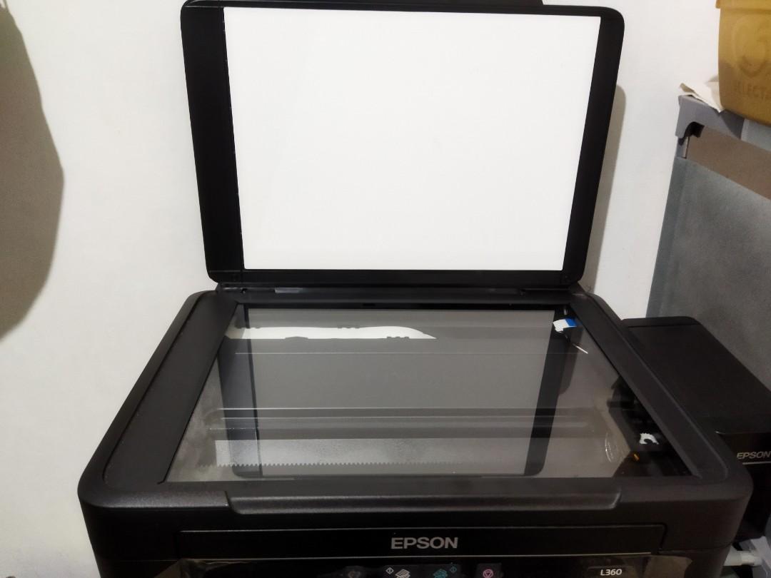 EPSON L360 heavyduty printer + scanner (ink type), Computers & Tech