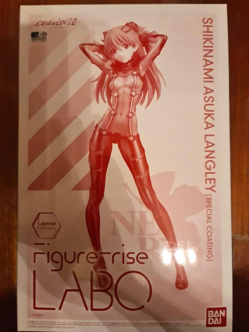 Bandai Hobby Labo Shikinami Asuka Langley Figure-Rise Model Kit - Evangelion, Snap-Together, No Glue Needed - View #7