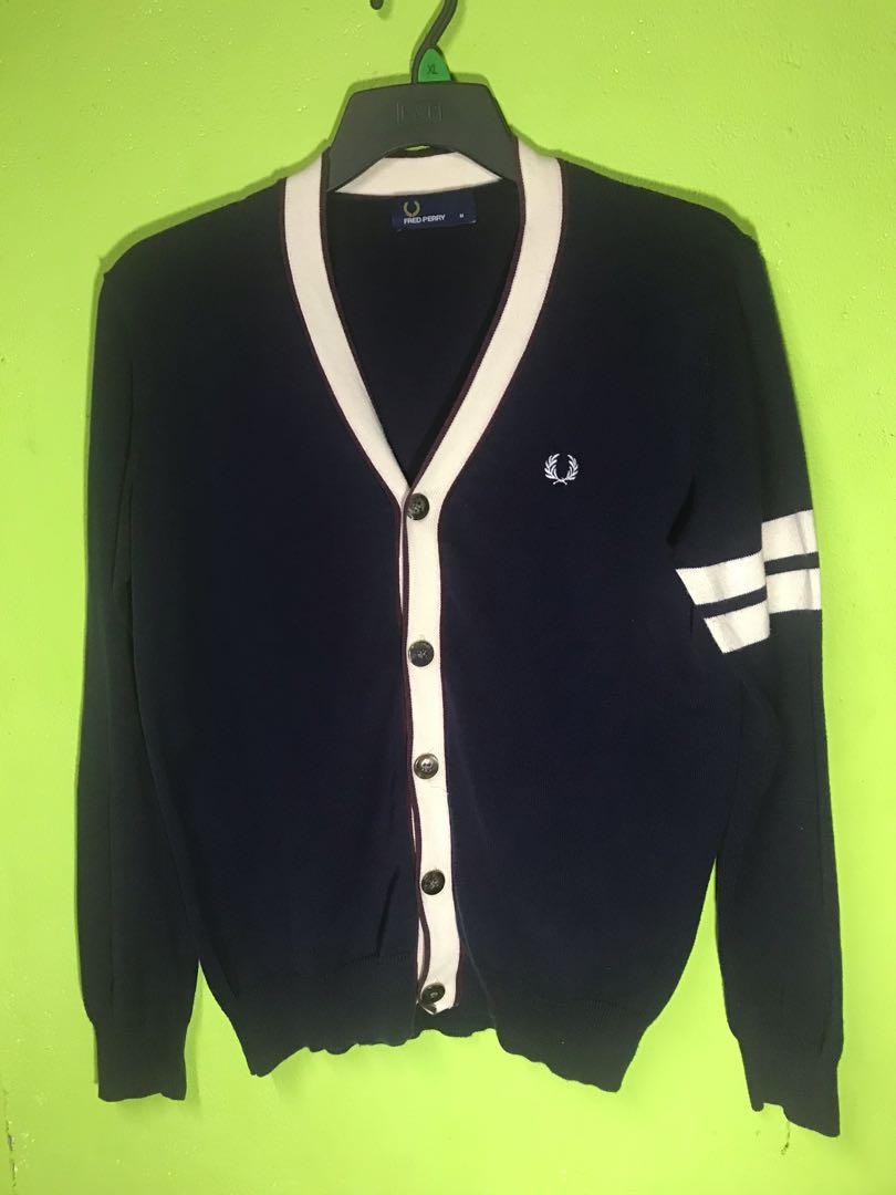 Fred Perry Cardigan Women S Fashion Clothes Outerwear On Carousell