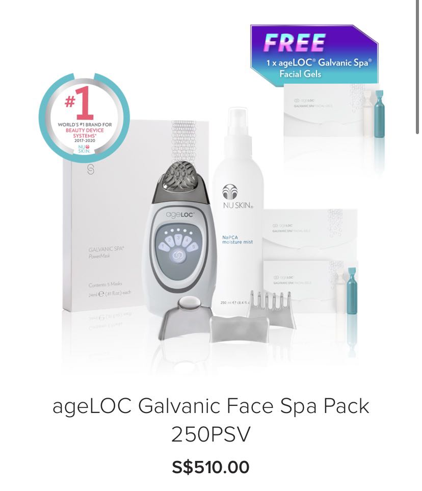 Galvanic Spa Beauty Personal Care Face Face Care On Carousell