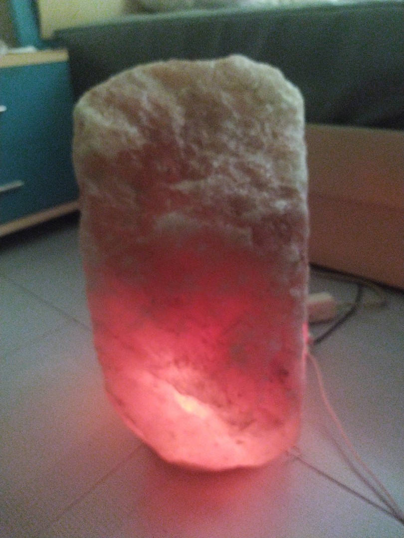 Giant Salt Lamp (25kg), Furniture & Home Living, Lighting & Fans