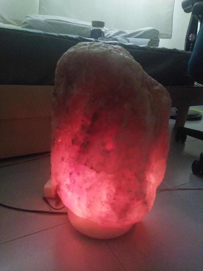 Giant Salt Lamp (25kg), Furniture & Home Living, Lighting & Fans