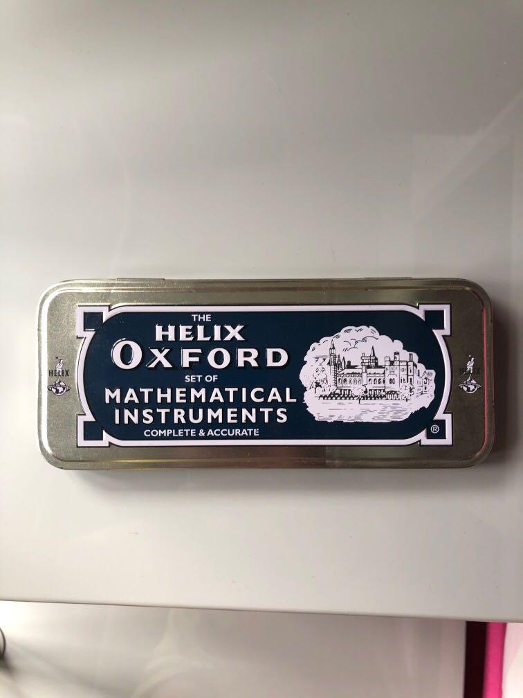 Helix oxford set of mathematical instruments set everything else on