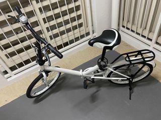 Xmh Foldable Bike Small Single Gear Sports Equipment Bicycles Parts Bicycles On Carousell