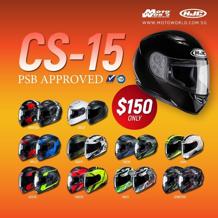 *Sale Items* HJC CS-15 Faren Full Face Motorcycle Helmet 