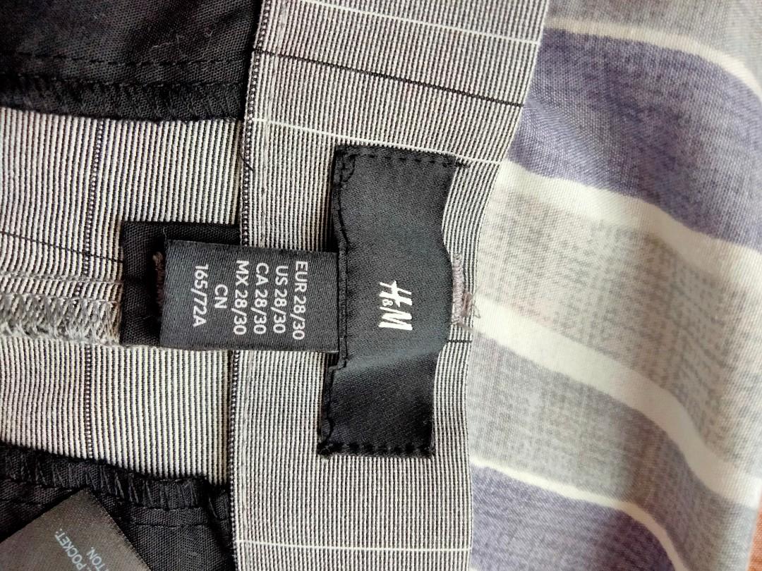H&m checkered pants mens hotsell