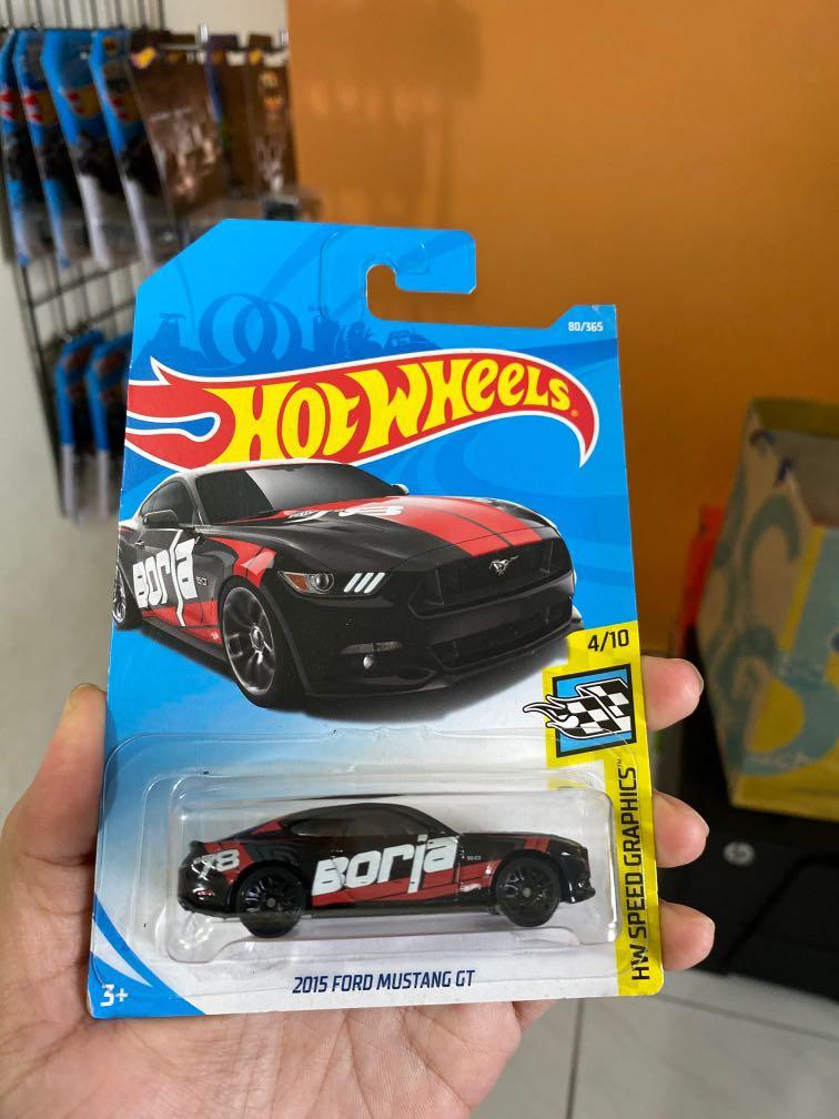 Hot wheels 2015 hot sale ford mustang gt borla
