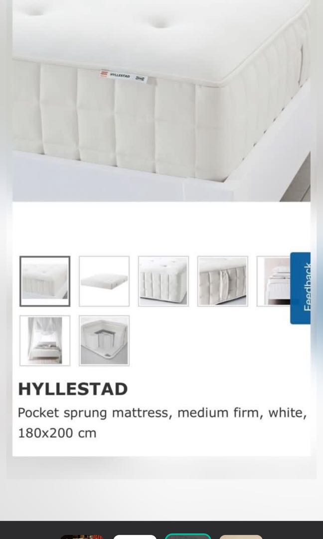 Hyllestad mattress best sale king size