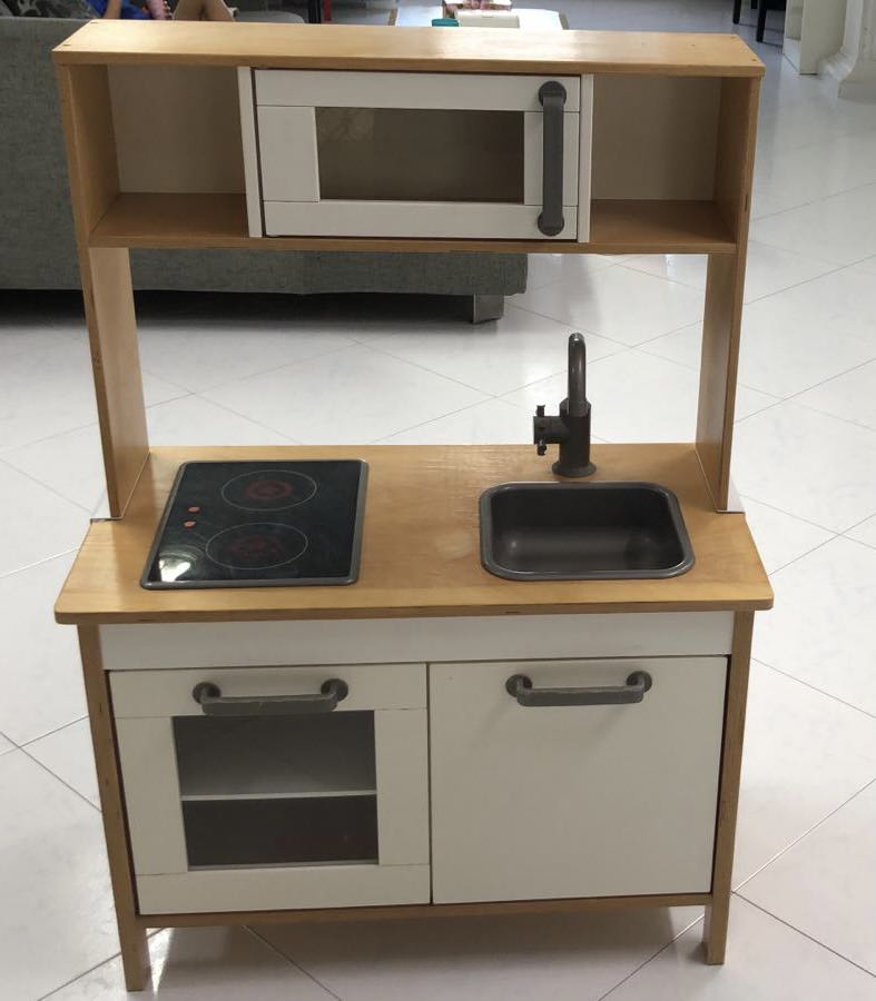 ikea duktig play kitchen babies kids infant playtime on carousell