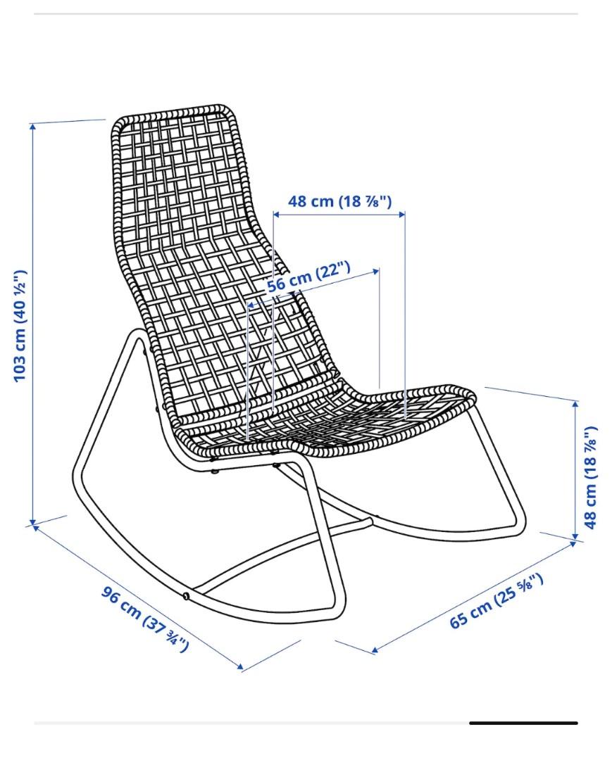 Ikea gubbon sales rocking chair