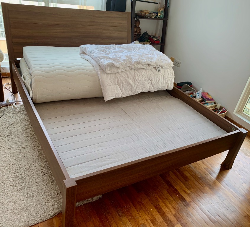 Ikea nyvoll bed frame outlet