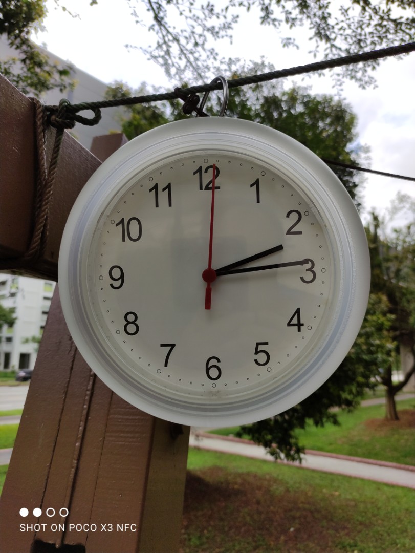 IKEA Tjalla Wall Clock ( Size 28 cm), Furniture & Home Living, Home