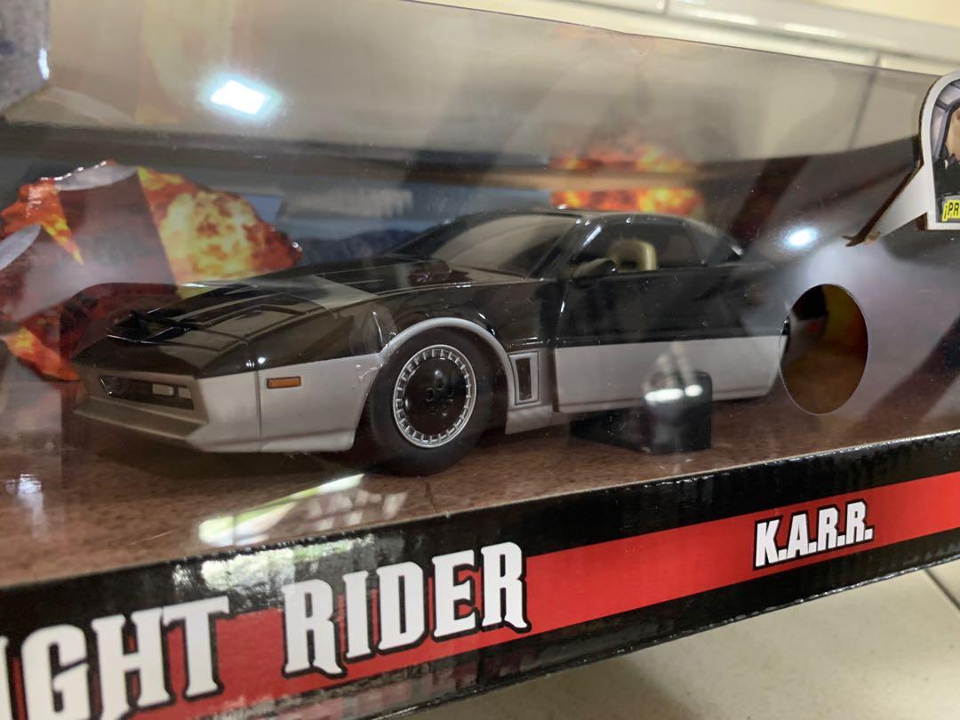 thumbnail image 2 of Jada 1:24 Hollywood Rides Knight Rider K.A.R.R. Pontiac Trans Am Diecast 31115 2 of 5