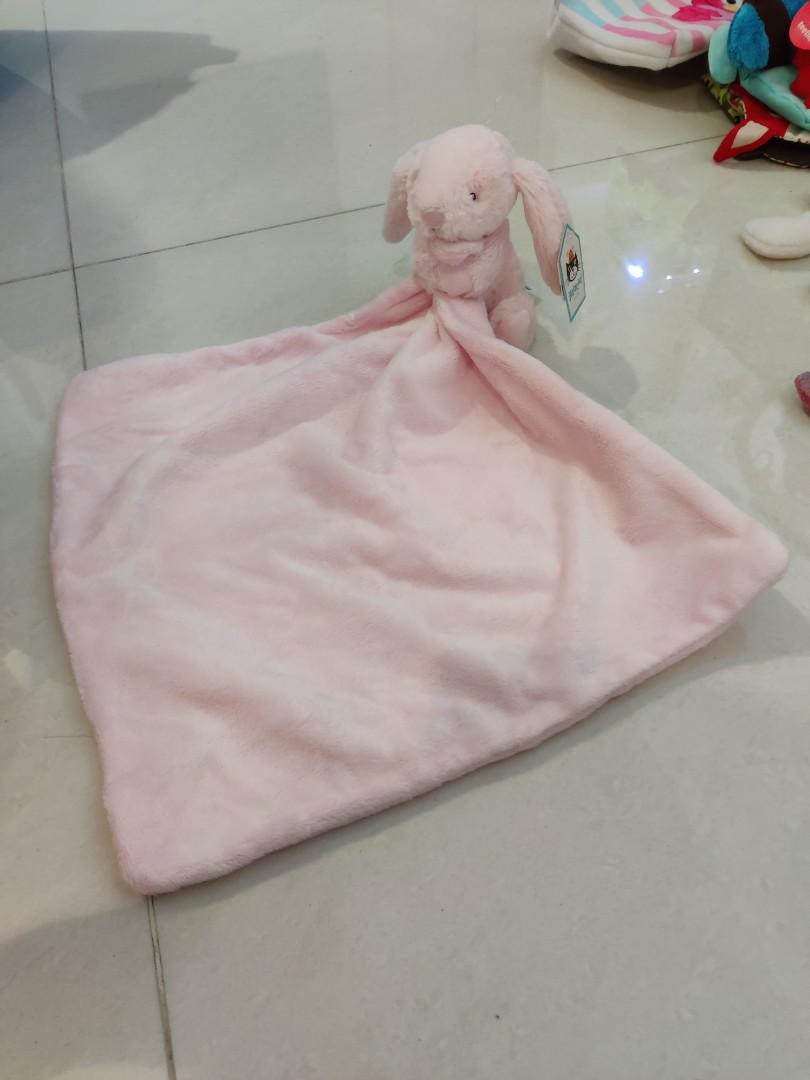 Jellycat pink cheap bunny soother