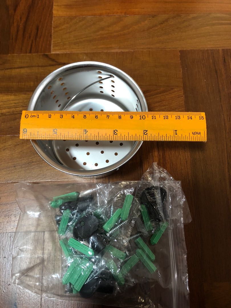 Jumbo Toilet Roll Key and Drain strainer, Furniture & Home Living