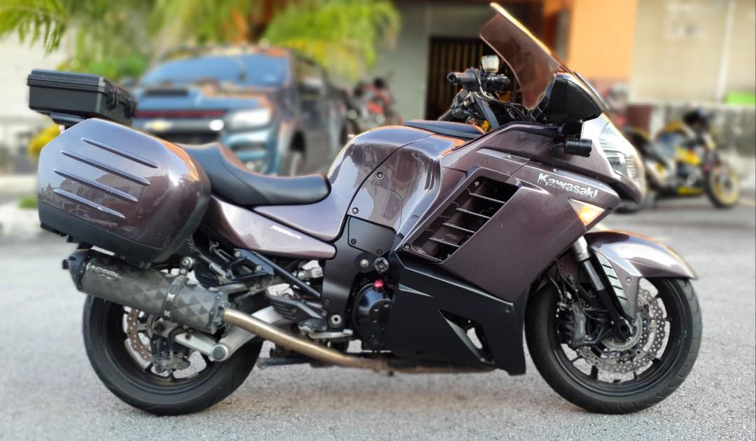 Kawasaki GTR 1400 Touring gtr1400 Purple Motorbikes on Carousell