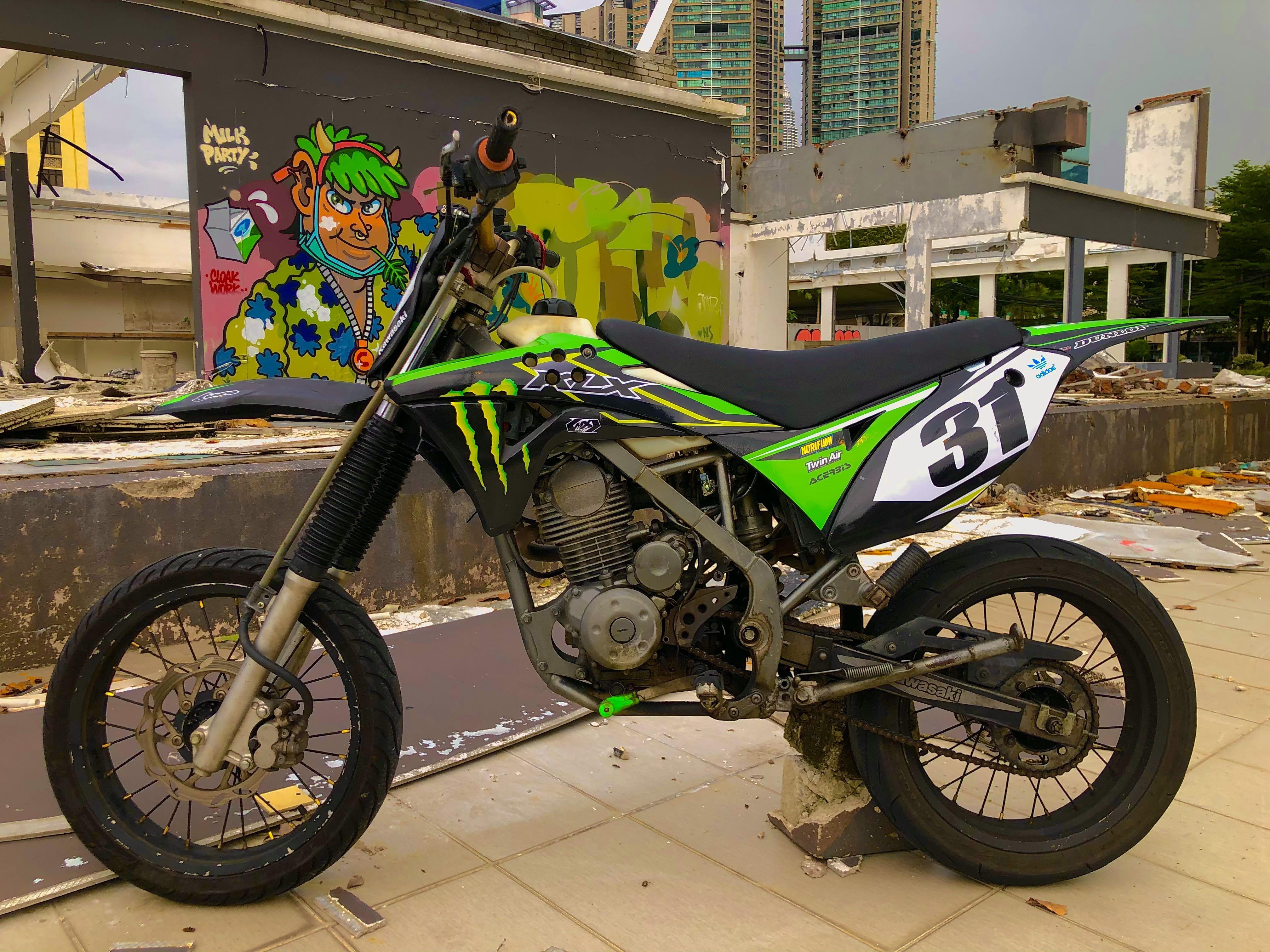 Klx 150 outlet modified motard