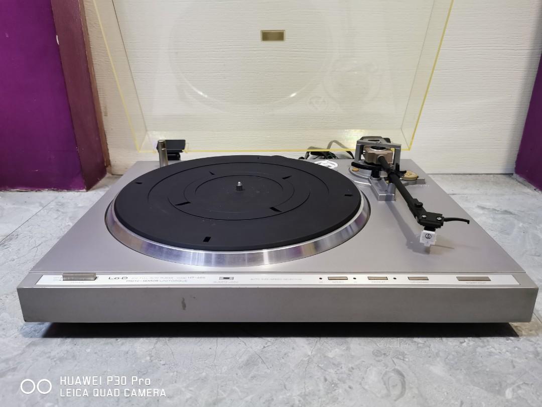 Lo-D (hitachi) HT-465 direct drive fully automatic turntable, Audio, Other  Audio Equipment on Carousell