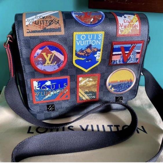 Louis Vuitton District NM Messenger Bag Alps Patches Damier Graphite PM -  ShopStyle