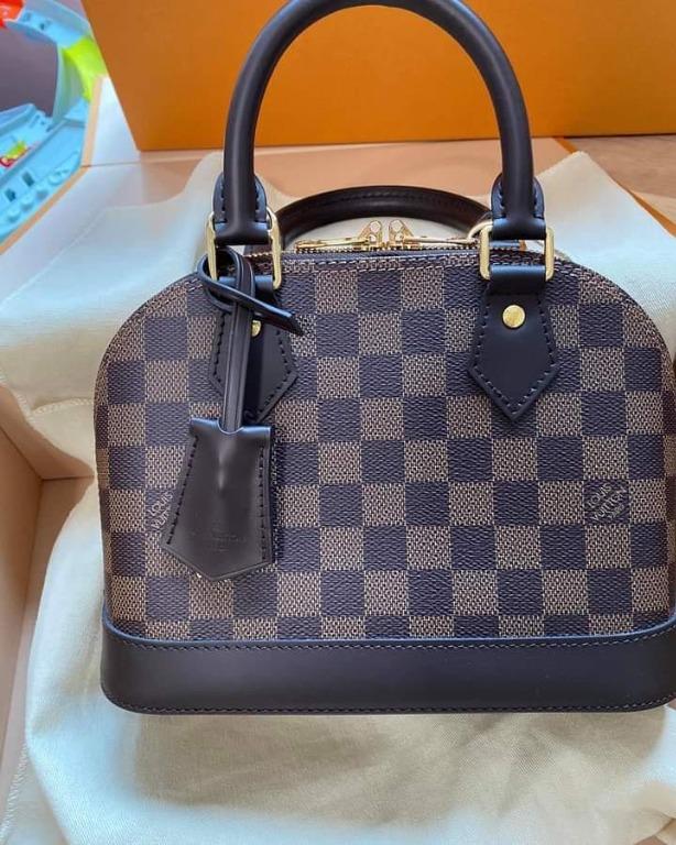 Louis Vuitton Damier Ebene Canvas Alma BB Bag Louis Vuitton