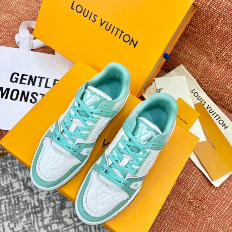 Louis Vuitton LV Trainer Black/White, Men's Fashion, Footwear, Sneakers on  Carousell
