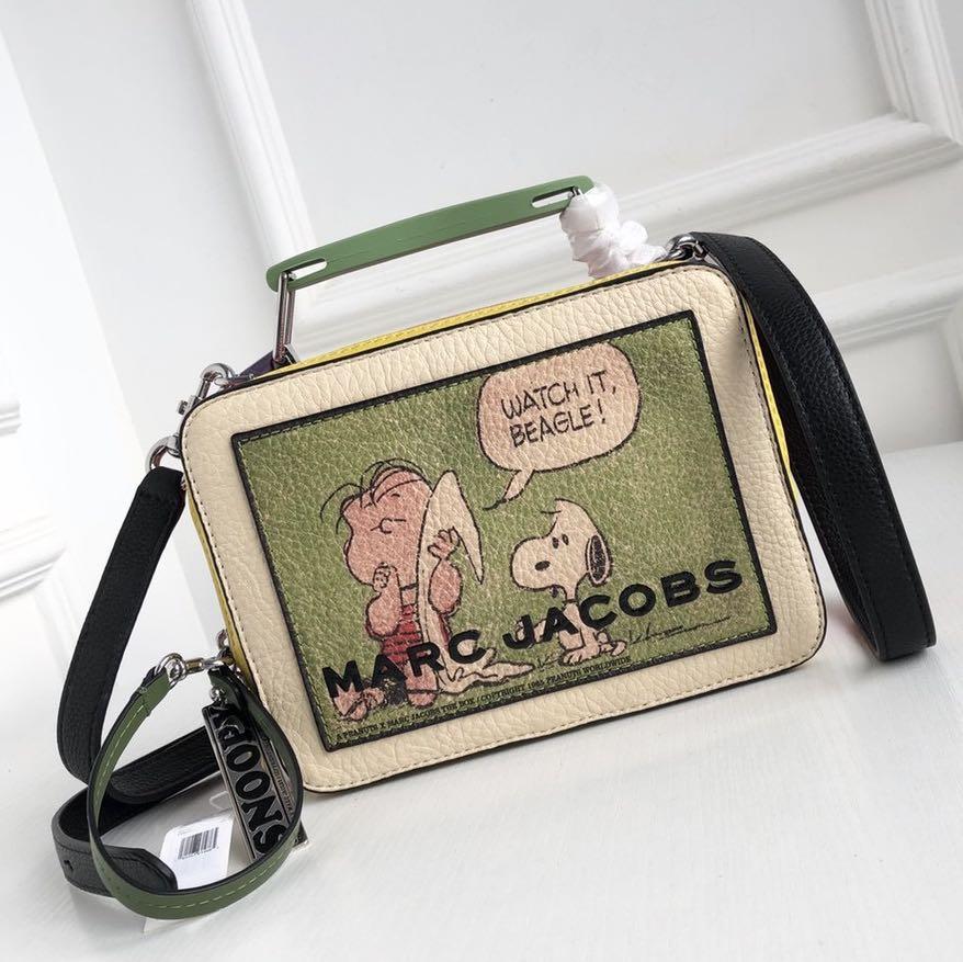 marc jacobs snoopy box bolsa