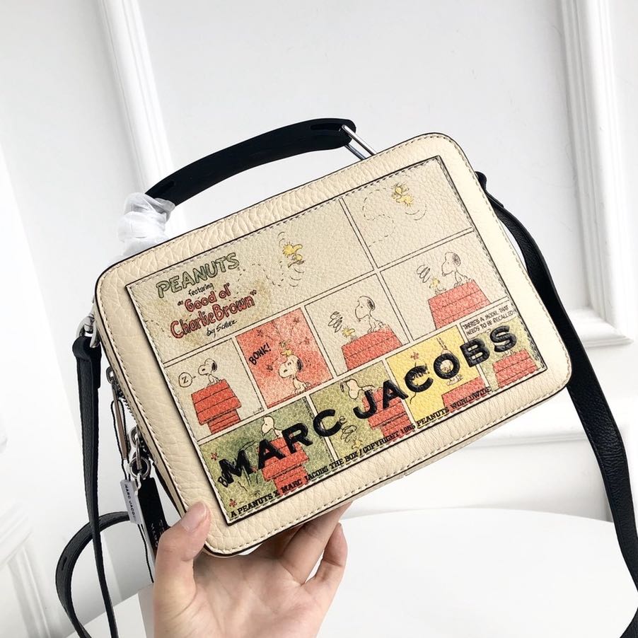 marc jacobs snoopy box bolsa