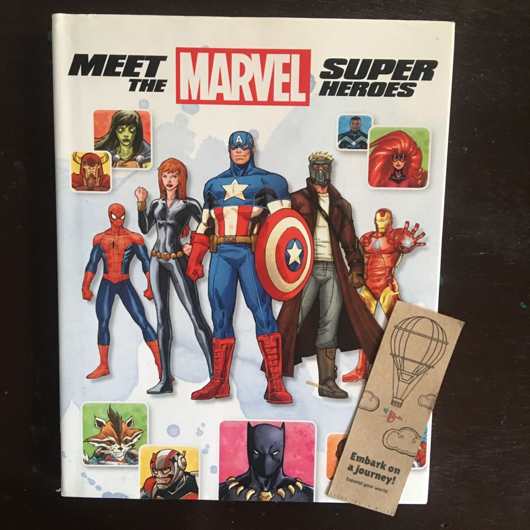 Books　Toys,　Hobbies　Superheroes,　on　Books　Meet　Carousell　Magazines,　the　Marvel　Children's