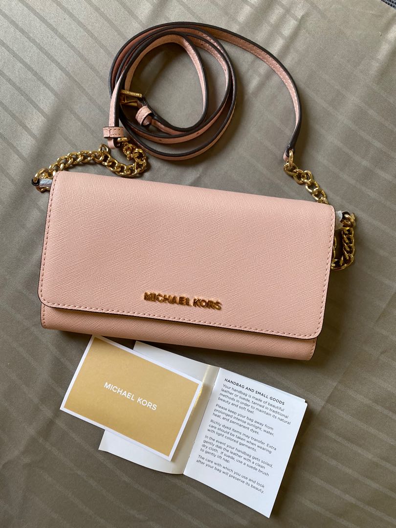 Michael kors jet set travel lg phone crossbody hot sale