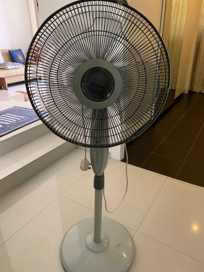 Mistral (Motor Jam)Fan Good for Spare parts, TV & Home Appliances, Air