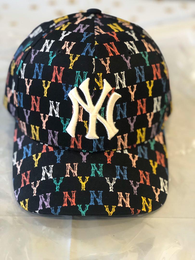 rainbow ny fitted hat