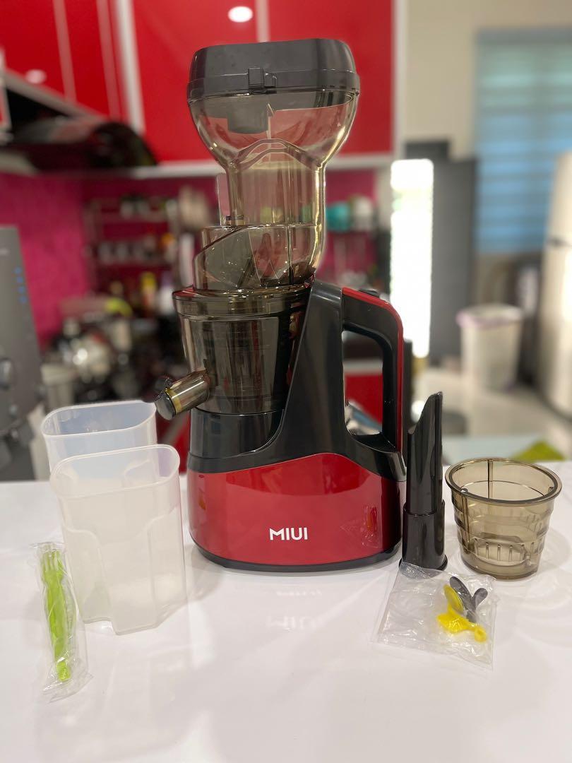 MIUI Slow Juicer Cold Press 7 Level Slow Masticating Juice Extractor