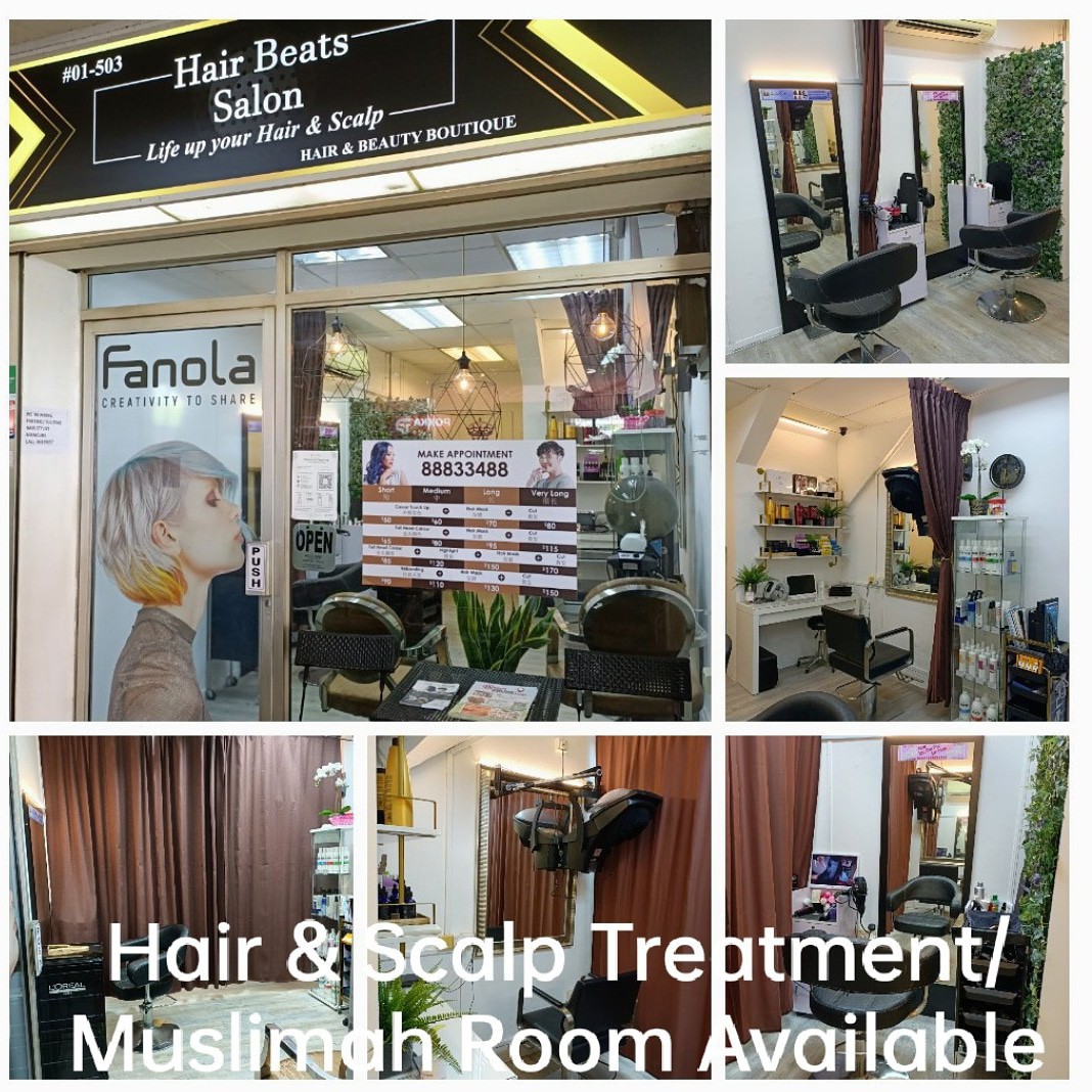 Muslimah Friendly Hair Salon 123 Chong Pang View Beauty Personal Care Hair On Carousell