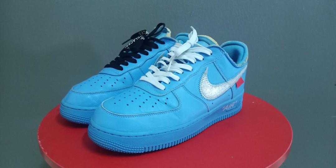 Nike Air Force 1 Low Off White MCA University Blue Men s Fashion