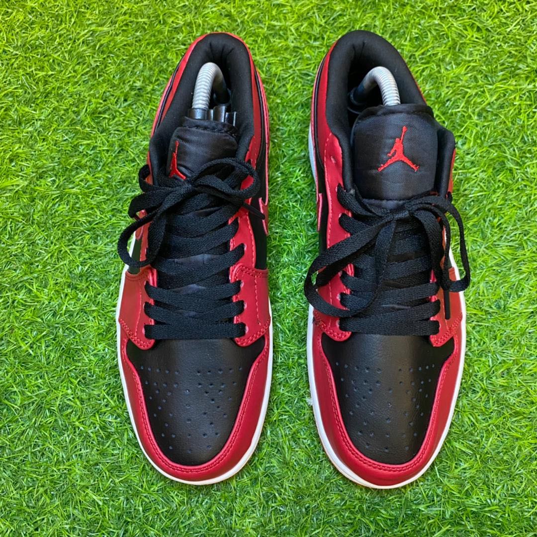 Nike Air Jordan 1 low «reverse bred», Men's Fashion, Footwear, Sneakers