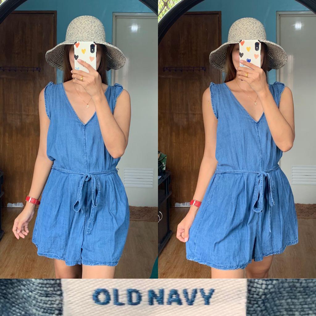 Old navy cheap jean romper
